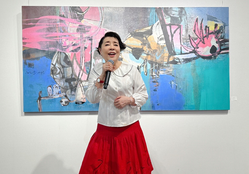 郭博州創作個展 簡文秀高歌祝賀滿滿溫情 - 是新聞 YesMedia | 網路原生即時新聞