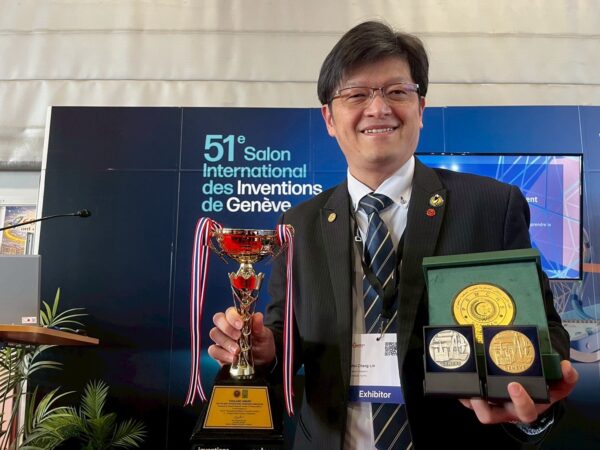 Dr.Foot達特富科技 於第51屆瑞士日內瓦國際發明展榮獲金牌,成功締造「三大國際發明展大滿貫」里程碑。圖/Dr.Foot達特富科技提供