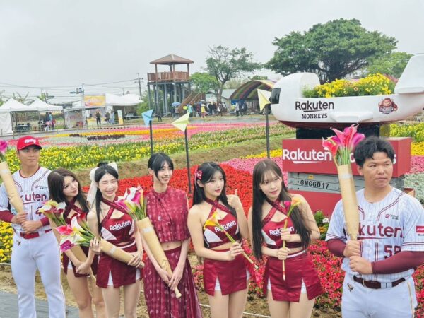 今天開幕式除了有今年「桃園好農」代言人——嘎琳,還特別邀請到樂天桃猿球星廖健富、呂詠臻、樂天女孩筠熹,以及韓援三本柱廉世彬、高佳彬、金佳珢一同到場為活動站台。