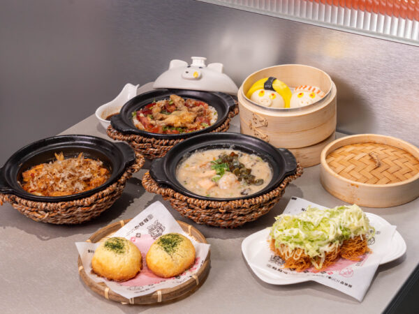 「点爭鮮MAGiC TOUCH」與「點點心」兩大品牌聯名,不僅讓港點走進壽司店,也讓日式元素融入港點品牌,展現港日融合的全新樣貌(此圖為點點心聯名餐點)圖/業者提供