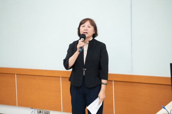 圖3：政府盤點釋出產業用地，提供企業南部投資多元選項。圖為經濟部產業園區管理局組長吳淑芳。