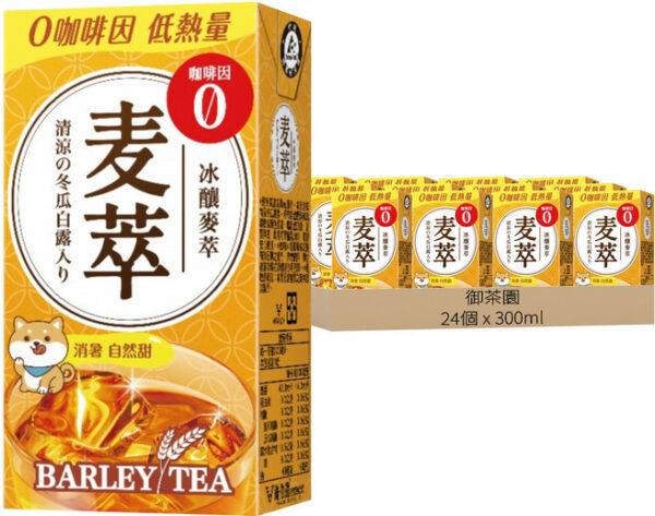 御茶園 冰釀麥萃低熱量300ml 24入。圖/Coupang酷澎提供