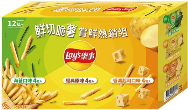 Lay's 樂事 鮮切脆薯嘗鮮熱銷組。圖/Coupang酷澎提供