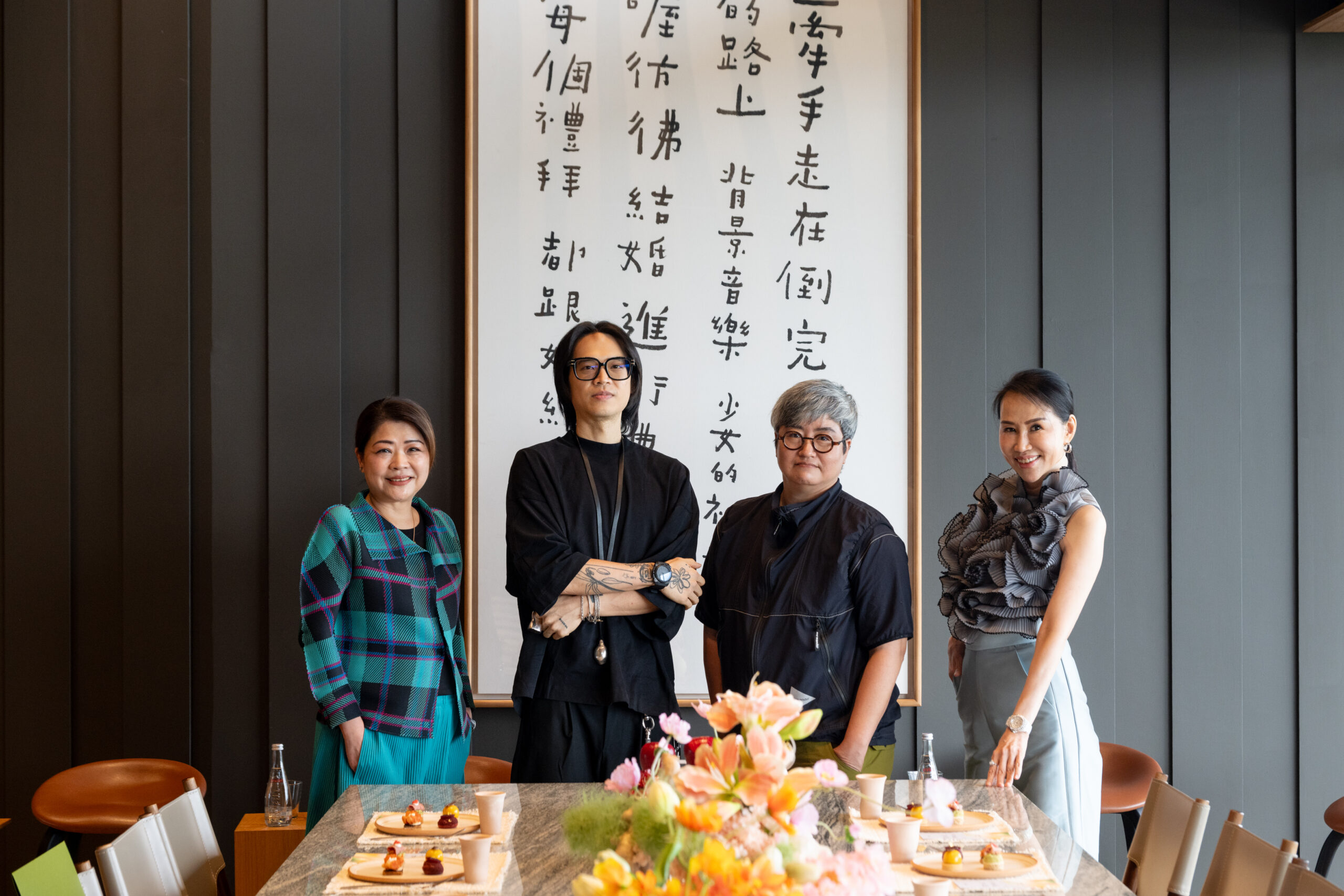 遠雄明玥攜手書法詩人何景窗、鹿森林實驗花廊 柯泓安跨界策展 (圖片來源：遠雄房地產)