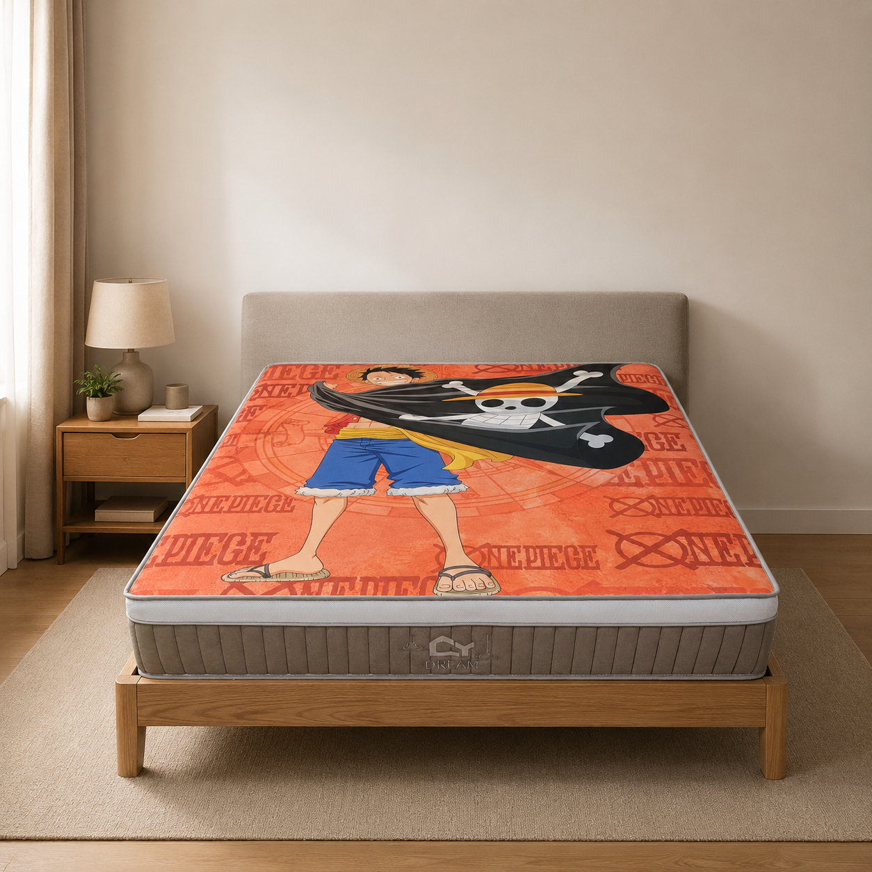 中友家具丨航海王床墊（魯夫款）。圖／中友家具提供