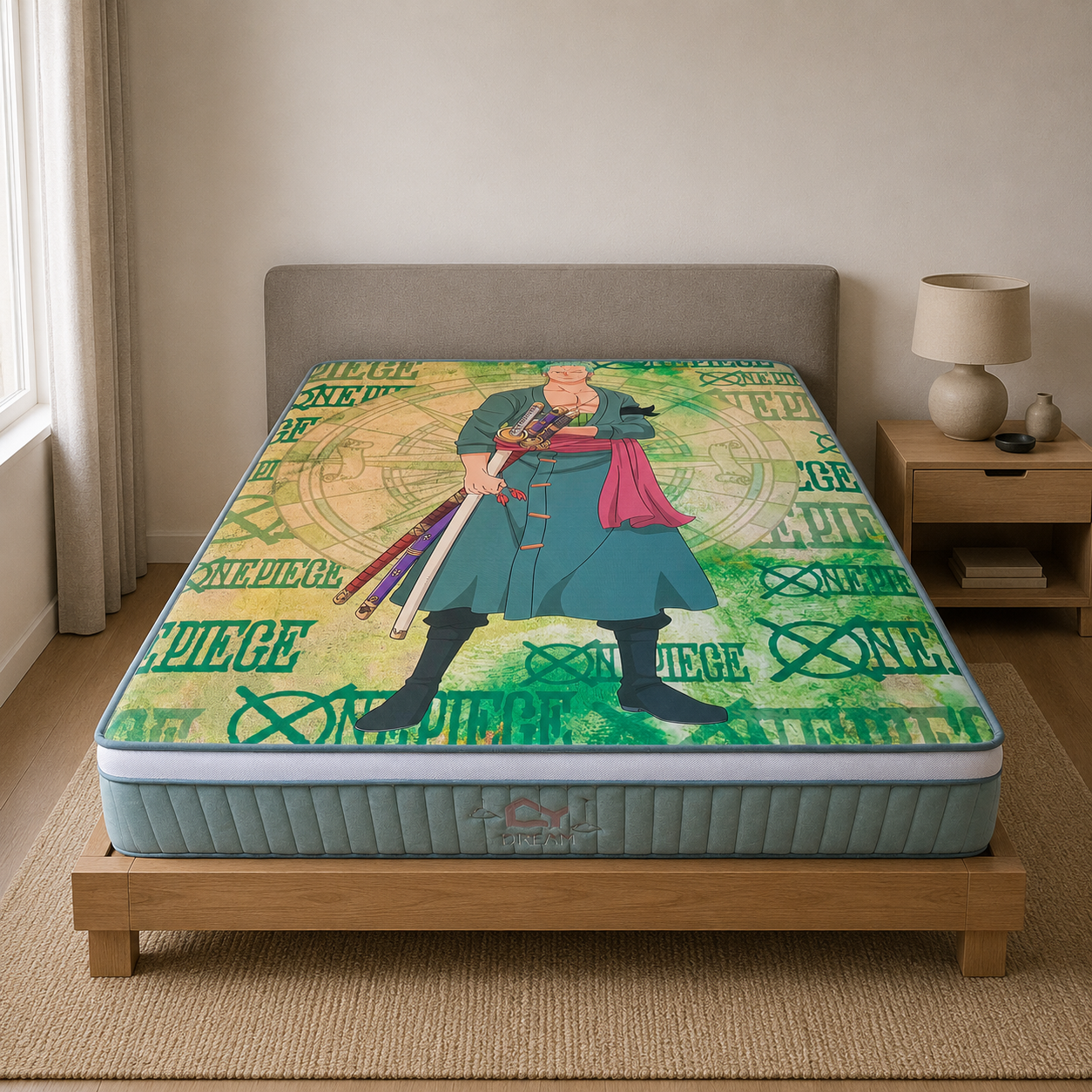 中友家具丨航海王床墊（索隆款）。圖／中友家具提供