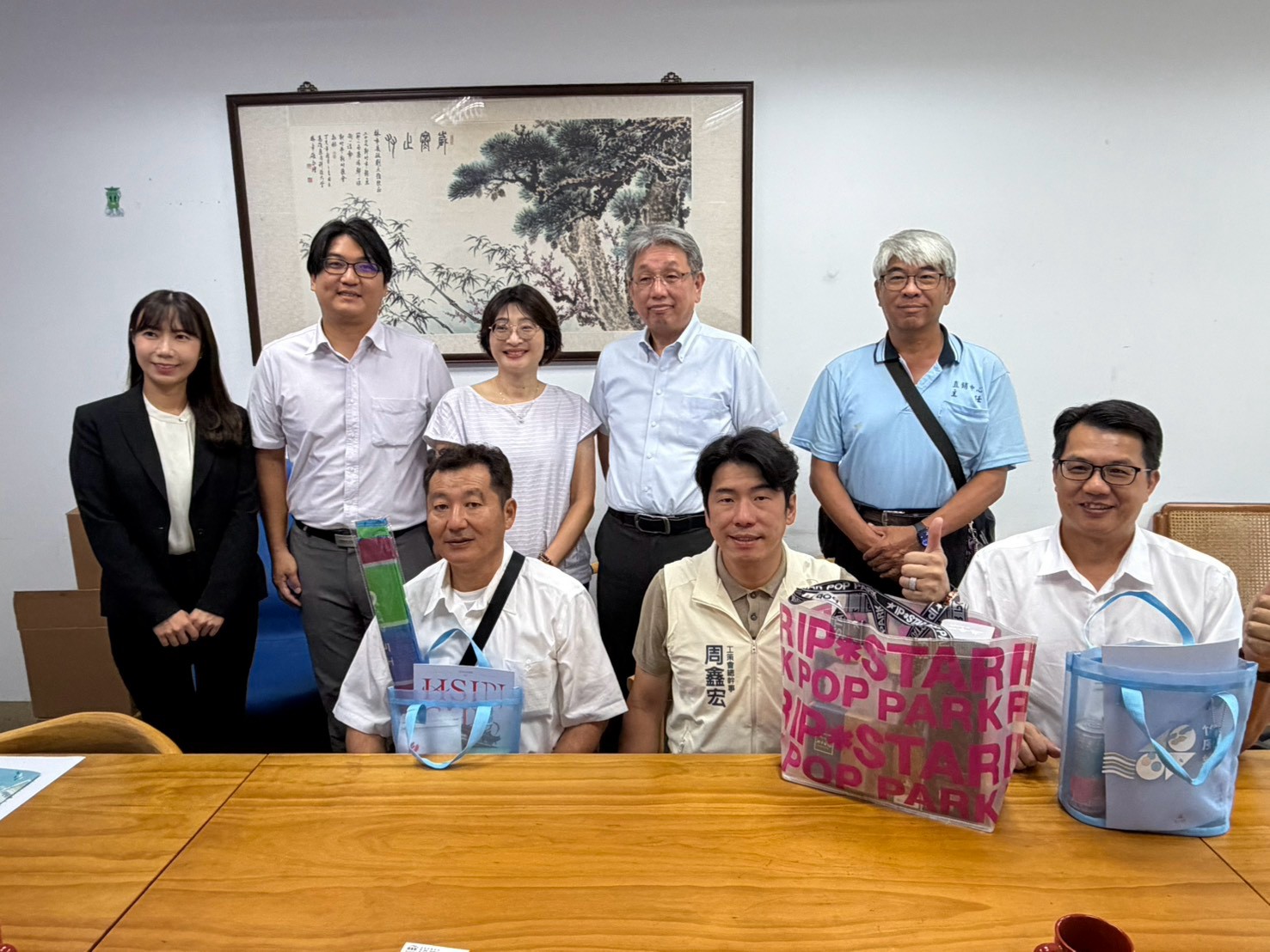廣島魚市場取經新竹漁港　漁業結合觀光拓展台日交流