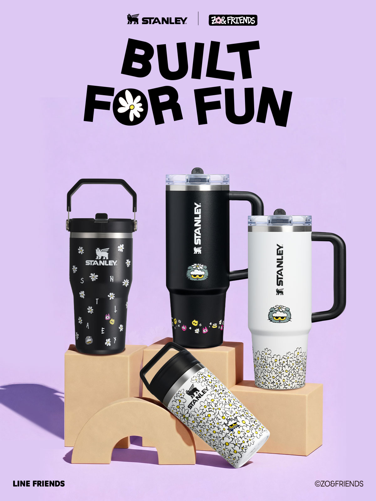 Stanley 1913 攜手熱門角色 IP「ZO&FRIENDS」推出限量聯名系列